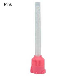 50pcs/Lot Dental Mixing Tips Impression Materials Lab Denture Laboratory Color Tubes Disposable Silicone Rubber