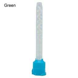 50pcs/Lot Dental Mixing Tips Impression Materials Lab Denture Laboratory Color Tubes Disposable Silicone Rubber