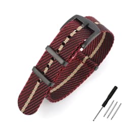 Nylon Watch Strap 20mm 22mm Stripe Watchband Replacement Watch Band Military Wristband Accessories For T-udor Watch Straps