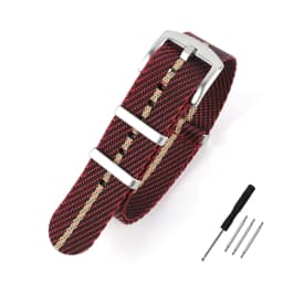 Nylon Watch Strap 20mm 22mm Stripe Watchband Replacement Watch Band Military Wristband Accessories For T-udor Watch Straps