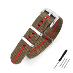 Nylon Watch Strap 20mm 22mm Stripe Watchband Replacement Watch Band Military Wristband Accessories For T-udor Watch Straps