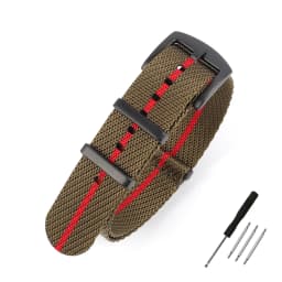 Nylon Watch Strap 20mm 22mm Stripe Watchband Replacement Watch Band Military Wristband Accessories For T-udor Watch Straps
