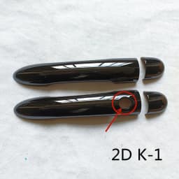 For Renault Clio 3 MK3 iii 2006 2012 2013 RS Accessories Door Handle Cover Trim Plastic Gloss Black
