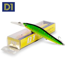 D1 Minnow Fishing Groundbait Wobblers 110mm 16g For Bass Pike Slow Floating Jerkbaits With Big Lip Long Casting Fish Tackle