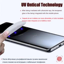 2PCS UV Tempered Glass For Samsung Galaxy S22 S21 S23 Plus Ultra Screen Protector Note 20 Ultra 10 9 8 S10 S9 S20FE S10E S 22 23
