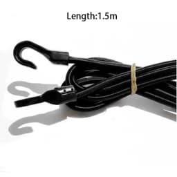 1m/1.5m/2m Heavy Duty Elastic Bungee Shock Cord Strap Stretch Plastic Hook Car Luggage Tent Kayak Boat Canoe Bikes Rope Tie
