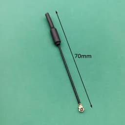 5.8G 3DB UFL Omni Directional 70mm Brass Soft FPV Antenna for RC FPV Quadcopter Racing Freestyle Tinywhoop Drones DIY Parts