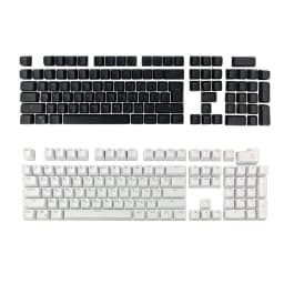 AZERTY French Spanish Transparent Keycaps 132keys Russian Korean for Mechanical Keyboard MX Switche DIY Support Led Lighting