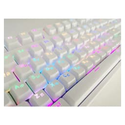 AZERTY French Spanish Transparent Keycaps 132keys Russian Korean for Mechanical Keyboard MX Switche DIY Support Led Lighting