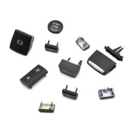 Car Dashboard Ac Ventilated Buttons Auto Ignition Parking Swithes Trunk Unlock Push Button Cover For BMW X5 E70 X6 E71 E72