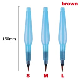 Soft Nylon Hair Self-Moisturizing Water Ink Storage Brush Pen Set for Calligraphy Watercolor Painting Drawing Art Supplies