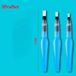 Soft Nylon Hair Self-Moisturizing Water Ink Storage Brush Pen Set for Calligraphy Watercolor Painting Drawing Art Supplies