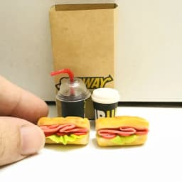 NEW 4PCS/Set 1/6 Scale Dollhouse Miniature Bread Coffee Mini Fast Food for Blyth OB11 BJD Doll House Kitchen Play Toys