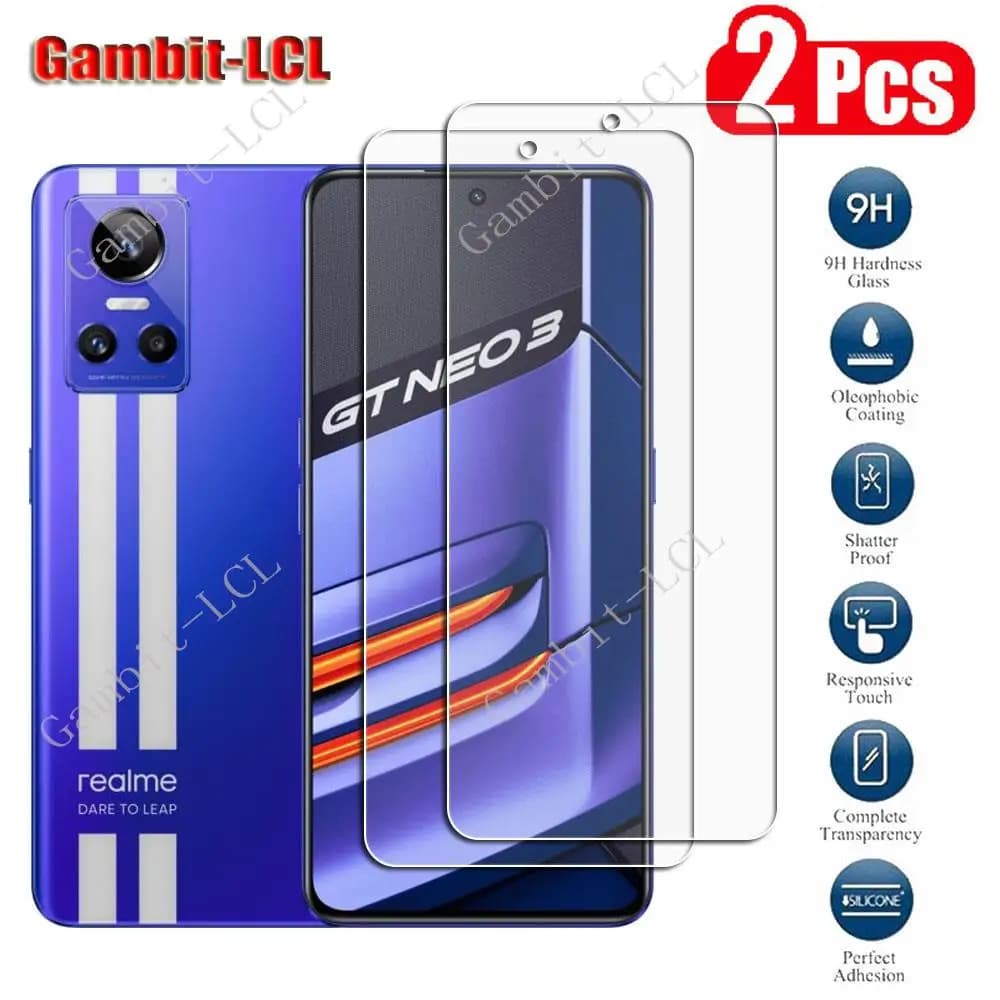 9H HD Original Protection Tempered Glass For Realme GT Neo3 6.7" Neo 3 150W GTNeo3 Screen Protective Protector Cover Film