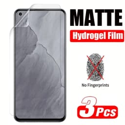 3PCS Full Cover Matte Hydrogel Film For Realme GT Master Edition 5G Screen Protector Not Glass On Realmi GT Master 2021 5G Film
