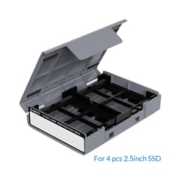 ORICO SSD M.2 Protect Case Hard Case Box with Label for 2.5/3.5 inch Hard Drive Disk SSD HDD Case Water-proof Storage Box(PHP25)