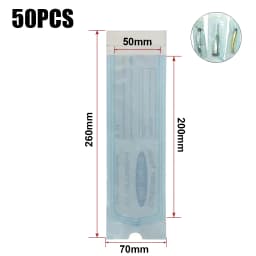 200 PCS Self Sealing Sterilization Pouch Bags for Nail Tools Grade Paper Disposable Dental Tattoo Accessories Tool Storage Bag
