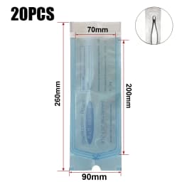 200 PCS Self Sealing Sterilization Pouch Bags for Nail Tools Grade Paper Disposable Dental Tattoo Accessories Tool Storage Bag