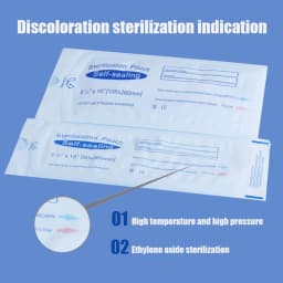 200 PCS Self Sealing Sterilization Pouch Bags for Nail Tools Grade Paper Disposable Dental Tattoo Accessories Tool Storage Bag