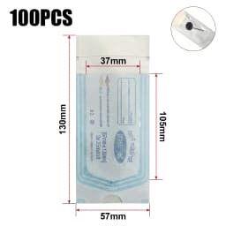200 PCS Self Sealing Sterilization Pouch Bags for Nail Tools Grade Paper Disposable Dental Tattoo Accessories Tool Storage Bag