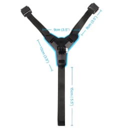 For Gopro Helmet Chin Mount Sports Camera Support Go Pro Motorcycle Helmet Mount Moto for Gopro Hero 9 8 7 6 5 4 3 Action Camera