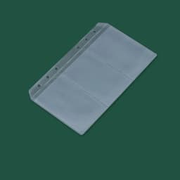 A5 A6 PVC Transparent Loose-leaf Bag Hand Book Storage Document Bag Information Notepad Business Card Book Bag