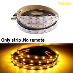DC5V USB LED Strip Light RGB 2835 Flexible Lamp USB Cable 3 Key Control 5V 0.5M 1M 2M 3M 4M 5M Desk Screen TVBackground Lighting