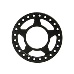 YEAHRUN 4PCS Aluminum Alloy 1.9" Wheel Outer Beadlock Ring for 1/10 RC Crawler Axial SCX10 90046 TRX4 1.9 Wheel Rims