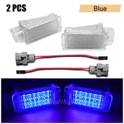 LED Footwell Under Courtesy Light Luggage Trunk Glove Box Lamp White/Red/Blue Trunk Boot Light For Audi A1 A2 A3 A4 A5 A6 A7 A8