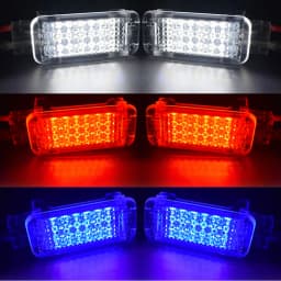 LED Footwell Under Courtesy Light Luggage Trunk Glove Box Lamp White/Red/Blue Trunk Boot Light For Audi A1 A2 A3 A4 A5 A6 A7 A8