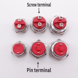 16mm 19mm 22mm Light Indicators Led Warning Signal Metal Pilot Lamp 3V 6V 12V 24V 220V Red Yellow Blue Green Screw/Pin Terminal