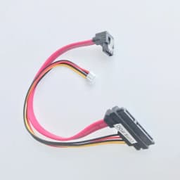 2-in-1 7Pin SATA DATA + 2.0mm 4Pin Power Combo 7+15 Pin 22P SATA Conjoint CD/DVD HD Hard Disk Cable 20cm