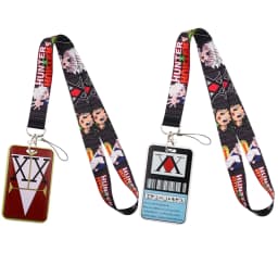 ER1745 Anime Boy HUNTER×HUNTER Lanyard Card Holder Student Hanging Neck Mobile Phone Lanyard Badge Subway Access Card Holder