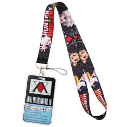 ER1745 Anime Boy HUNTER×HUNTER Lanyard Card Holder Student Hanging Neck Mobile Phone Lanyard Badge Subway Access Card Holder