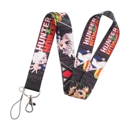 ER1745 Anime Boy HUNTER×HUNTER Lanyard Card Holder Student Hanging Neck Mobile Phone Lanyard Badge Subway Access Card Holder
