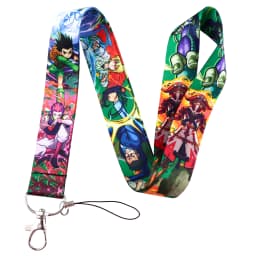 ER1745 Anime Boy HUNTER×HUNTER Lanyard Card Holder Student Hanging Neck Mobile Phone Lanyard Badge Subway Access Card Holder
