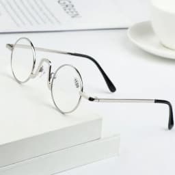 Retro Metal Round Frame Reading Glasses Women Men Presbyopic Eyeglasses Anti Blue Light Eyewear Diopter +10~+40