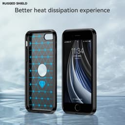 For iPhone SE 2022 Case Bumper Silicone Carbon Fiber Cover iPhone SE3 SE 2022 7 8 11 12 13 Pro XS Max Case For iPhone SE 3 Case