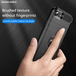 For iPhone SE 2022 Case Bumper Silicone Carbon Fiber Cover iPhone SE3 SE 2022 7 8 11 12 13 Pro XS Max Case For iPhone SE 3 Case
