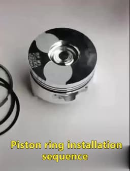 42/47/48/51/65mm Air Compressor Piston Piston Rings Parts Air Pump Accessories For Air Compressor Pneumatic Parts Replacement