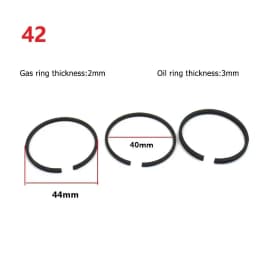 42/47/48/51/65mm Air Compressor Piston Piston Rings Parts Air Pump Accessories For Air Compressor Pneumatic Parts Replacement
