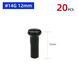 20/50PCS Brass Spoke Nipples 14G 13G MTB Road Bicycle E-bike Scooter Rim Caps CU Nuts Copper Parts Coated Silver or Black