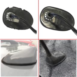Car Roof Aerial Antenna Base Gasket Seal Pad Rubber Cover For Vauxhall Opel Chevrolet Holden Vectra C Caravan 2003 2004 - 2008