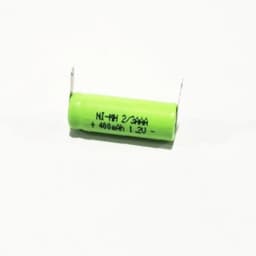 10pcs 400mah 1.2V 2/3AAA ni-mh rechargeable battery 2/3 AAA nimh cell with soldering tabs pins for DIY LED solar light 10*28mm