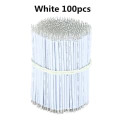 100PCS/LOT Tin-Plated Breadboard PCB Solder Cable 24/26AWG Fly Jumper Wire Cable Tin Conductor Wires 1007-24AWG Connector Wire