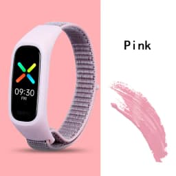 Nylon Strap for OPPO Band Replacement Bracelet Adjustable Sport Loop Watch Belt Wristband Breathable for OPPO Band Accessories