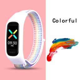 Nylon Strap for OPPO Band Replacement Bracelet Adjustable Sport Loop Watch Belt Wristband Breathable for OPPO Band Accessories