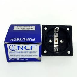 HiFi Schuko Furutech FI-E30 NCF Nano Socket Pure Copper Plated Rhodium EU Power Plug 8PCS