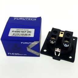 HiFi Schuko Furutech FI-E30 NCF Nano Socket Pure Copper Plated Rhodium EU Power Plug 8PCS