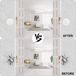 1PCS Nordic Silicone Self Adhesive Door Wall Protectors Door Handle Bumpers Buffer Guard Stoppers Crash Pad